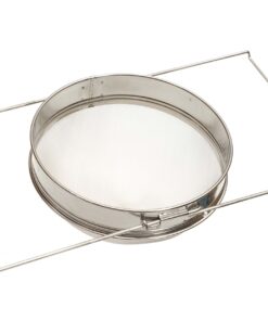 Alternative view of COLADOR A. INOX. DOBLE TAMIZ 27,5X12,5 Cms. QUARTI