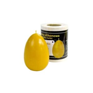 MOLDE SILICONA HUEVO LISO BASE PLANA 7,5 Cm