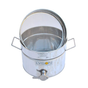 Alternative view of ESTANQUE DECANTADOR LYSON 40 kg INCLUYE FILTRO, CON O SIN BASE