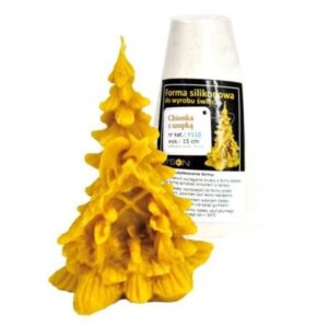 MOLDE SILICONA ARBOL NAVIDAD CON PESEBRE 15 cm