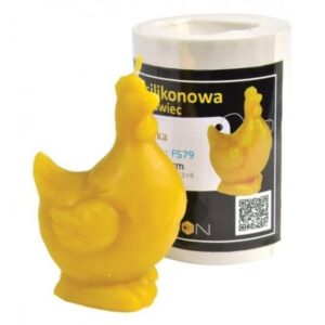 MOLDE SILICONA GALLINA CHICA, 9 cm