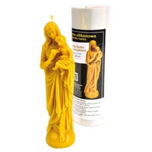 MOLDE SILICONA VIRGEN MARIA CON NIÑO JESUS 20 cm