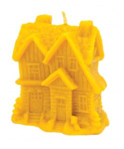 MOLDE SILICONA CASITA NAVIDAD 10 cm
