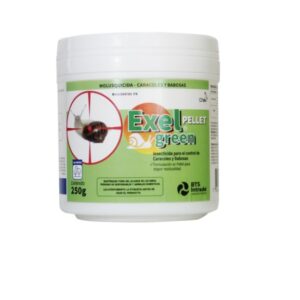 EXEL GREEN PELLET CARACOLES Y BABOSAS ENV 250 GR.