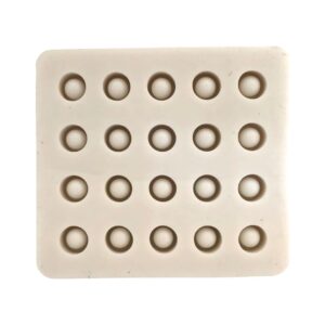 MOLDE PARA COPITA DE CERA SILICONA X 20 COPITAS