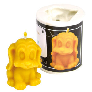 MOLDE SILICONA PERRITO DE OJOS GRANDES 6 cm