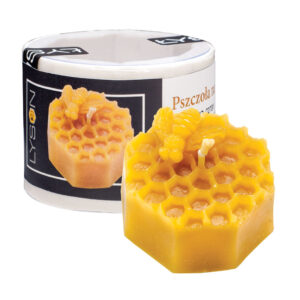 MOLDE SILICONA ABEJA EN PANAL HEXAGONO 3,5 cm