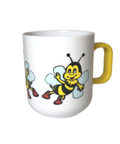 MUG NIÑOS ABEJITA ALAS CELESTE PASIEKA