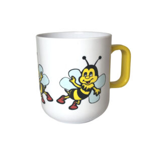 MUG NIÑOS ABEJITA ALAS CELESTE PASIEKA