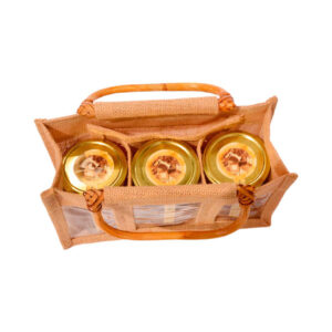 BOLSA REGALO ARPILLERA 3X500g LISA PASIEKA - Imagen 3