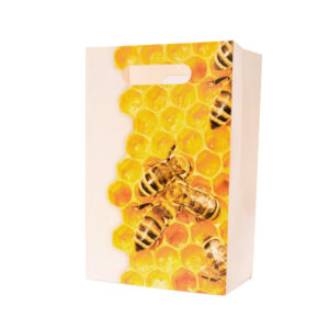 BOLSA REGALO GRANDE ABEJAS EN PANAL PASIEKA