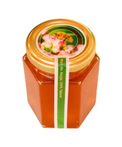 Alternative view of ETIQUETA SELLO 4,1X14,5 cm ABEJA CON FLOR ROSADA PASIEKA - 100 un