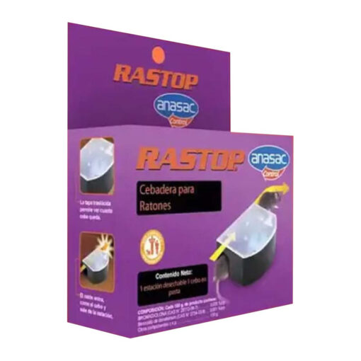 RASTOP CAJA CEBADORA DOMESTICA CON 1 CEBO