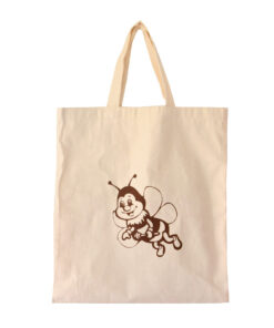 BOLSA DE TELA ECO 38X40 CM ABEJITA