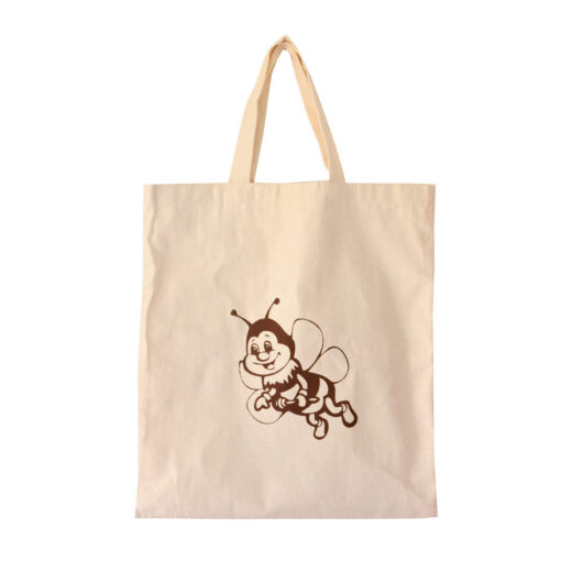 BOLSA DE TELA ECO 38X40 CM ABEJITA