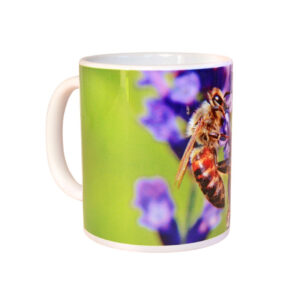 MUG FLOR MORADA PASIEKA