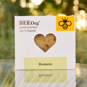 JABÓN NATURAL BARRA 100 g ROMERO BEEOrg