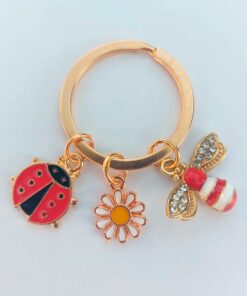 LLAVERO METALICO PEQUEÑO DORADO VARIOS mod.8