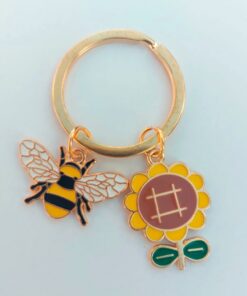 LLAVERO METALICO PEQUEÑO DORADO VARIOS mod.9