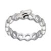 ANILLO PLATA PANAL ABEJA ESMALTADA
