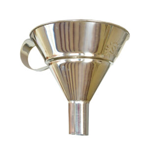 COLADOR EMBUDO METALICO CON FILTRO SIMECS