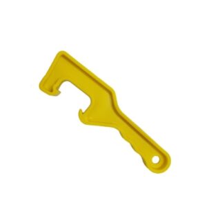 ABRIDOR DE BALDES PLASTICOS AMARILLO