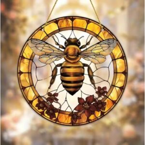 COLGANTE ACRILICO ABEJA SOLA - Imagen 2