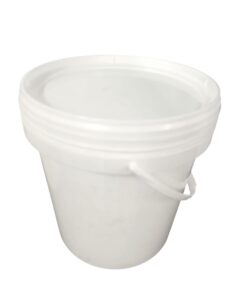 BALDE PLASTICO C/TAPA BLANCO PP 5 KG (4 litros)