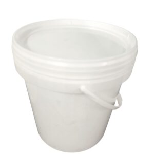 BALDE PLASTICO C/TAPA BLANCO PP 5 KG (4 litros)