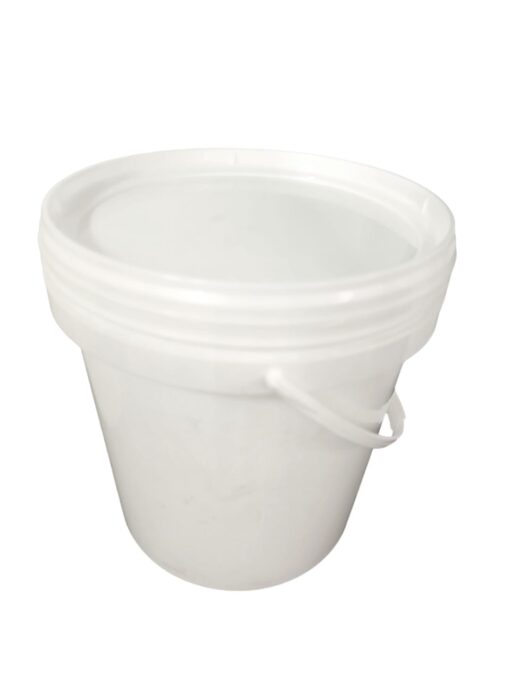 BALDE PLASTICO C/TAPA BLANCO PP 5 KG (4 litros)