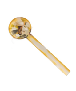 ETIQUETA SELLO 4,1X14,5 CM ABEJA DORADA - 100 un