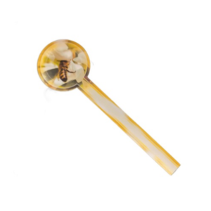 ETIQUETA SELLO 4,1X14,5 CM ABEJA DORADA - 100 un