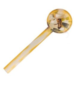 ETIQUETA SELLO 4,1X14,5 CM PASIEKA ABEJA DORADA - 100 un