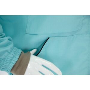 CHAQUETA LYSON COLOR LINE TURQUESA - Imagen 4