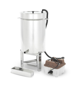 FUNDIDOR DE CERA 100 KG. PORTATIL CON MAQUINA DE VAPOR LYSON
