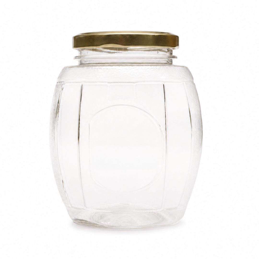 ENVASE PET BARRIL 1 kg (750 cc)