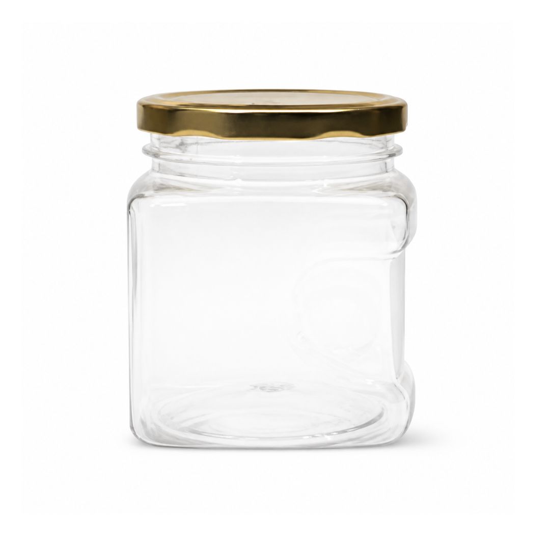 ENVASE PET CUBO 700 g (500 cc)