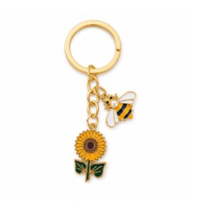LLAVERO METALICO PEQUEÑO DORADO VARIOS mod.7