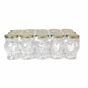 Alternative view of FRASCO VIDRIO ANFORA 130 g / 90 ml - Bandeja 15 un